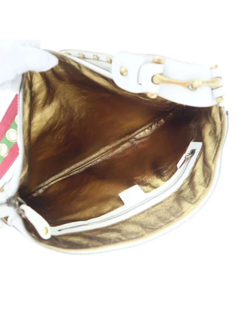 Gucci Studded Shoulder Bag